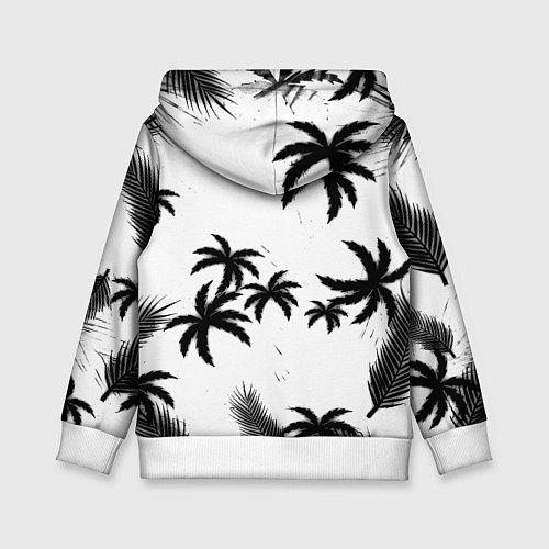Детская толстовка Бавария Мюнхен тропики / 3D-Белый – фото 2