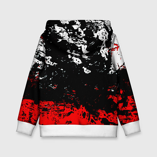 Детская толстовка Манчестер Юнайтед краски / 3D-Белый – фото 2