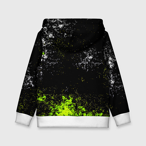 Детская толстовка Манчестер Юнайтед кислотные краски / 3D-Белый – фото 2