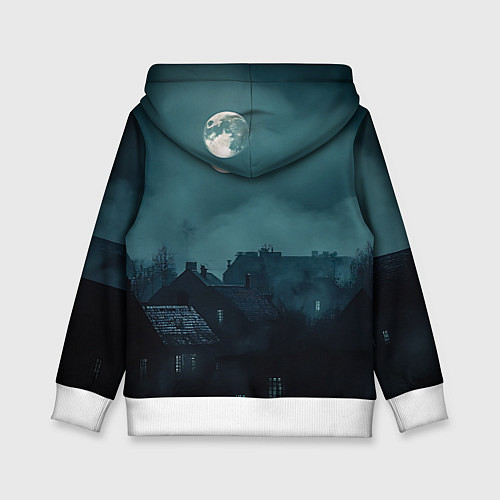 Детская толстовка Вампирша МаоМао - Монолог Фармацевта аниме Хэллоуи / 3D-Белый – фото 2