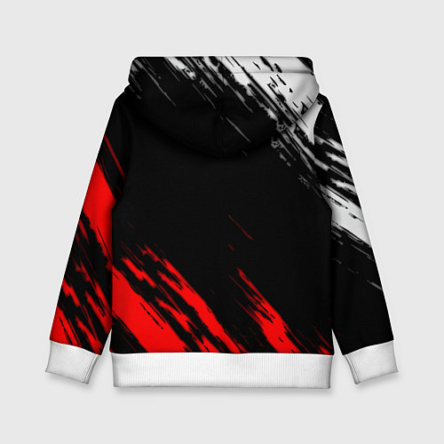 Детская толстовка Манчестер Юнайтед x Ювентус краски / 3D-Белый – фото 2
