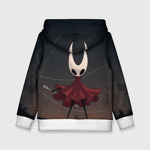 Детская толстовка Hollow Knight - Silksong / 3D-Белый – фото 2