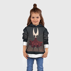 Толстовка-худи детская Hollow Knight - Silksong, цвет: 3D-белый — фото 2
