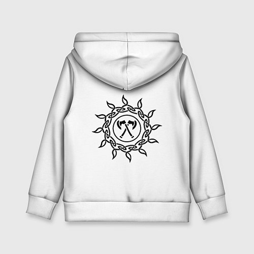 Детская толстовка Славянское ратное войско / 3D-Белый – фото 2