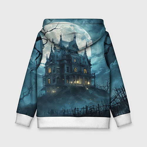 Детская толстовка Дух у замка / 3D-Белый – фото 2