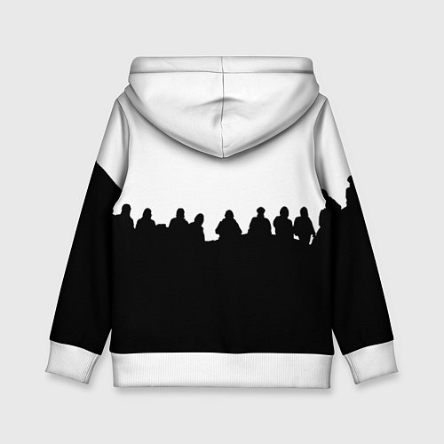 Детская толстовка Ювентус команды / 3D-Белый – фото 2