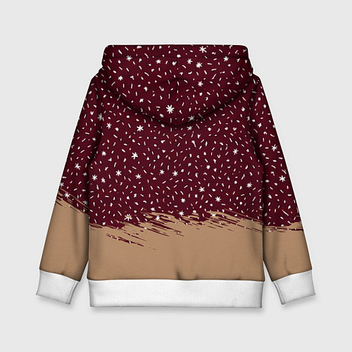 Детская толстовка Кот Бендер и ёлка / 3D-Белый – фото 2