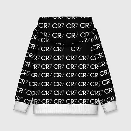 Детская толстовка Juventus sport pattern / 3D-Белый – фото 2