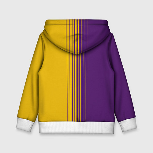 Детская толстовка NBA Lakers LA / 3D-Белый – фото 2
