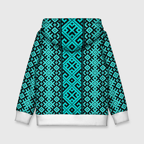 Детская толстовка Орнамент славянский / 3D-Белый – фото 2