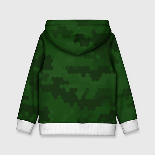 Детская толстовка NBA Celtics camo / 3D-Белый – фото 2