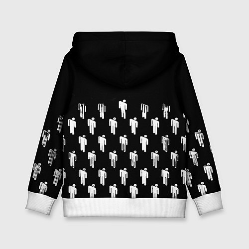 Детская толстовка Реал Мадрид люди краски / 3D-Белый – фото 2