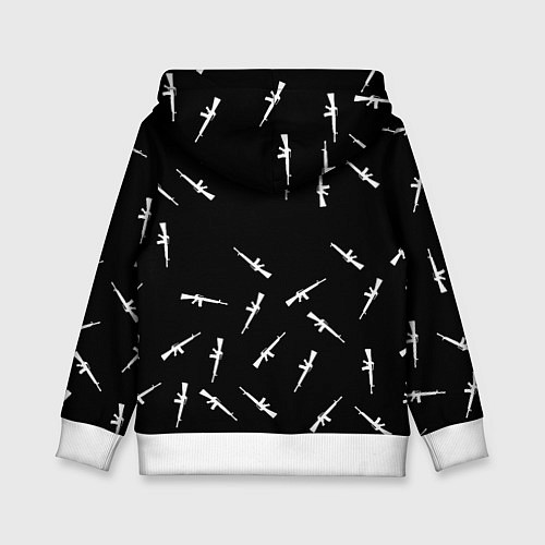 Детская толстовка Ювентус армейский стиль / 3D-Белый – фото 2