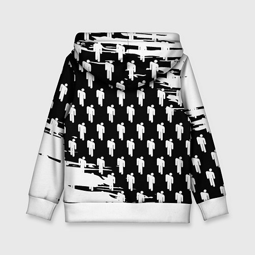 Детская толстовка Borussia люди краски / 3D-Белый – фото 2