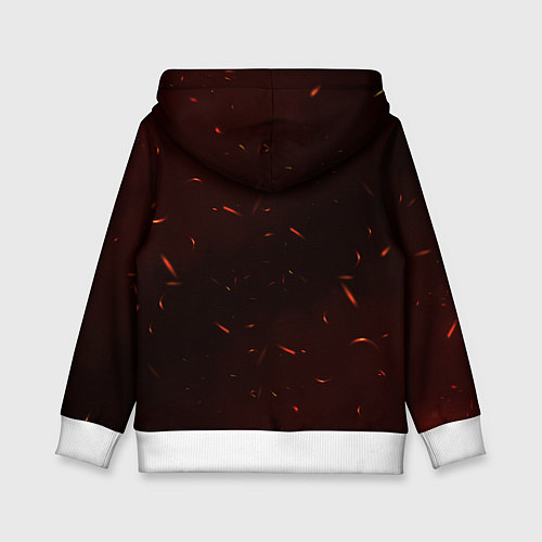 Детская толстовка Праздничная лошадь / 3D-Белый – фото 2