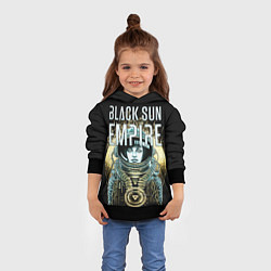 Толстовка-худи детская Black Sun Empire, цвет: 3D-черный — фото 2