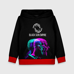 Толстовка-худи детская Black Sun Empire Rage, цвет: 3D-красный