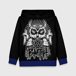 Толстовка-худи детская BMTH Owl, цвет: 3D-синий