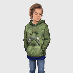 Толстовка-худи детская Hunting & Fishing, цвет: 3D-синий — фото 2