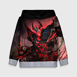 Толстовка-худи детская Shadow Fiend, цвет: 3D-меланж
