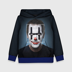 Толстовка-худи детская Clown House MD, цвет: 3D-синий
