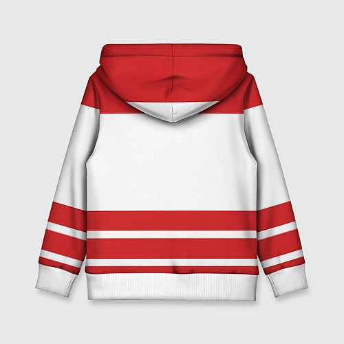 Детская толстовка Detroit Red Wings / 3D-Белый – фото 2