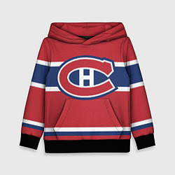 Толстовка-худи детская Montreal Canadiens, цвет: 3D-черный