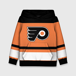 Толстовка-худи детская Philadelphia Flyers, цвет: 3D-черный
