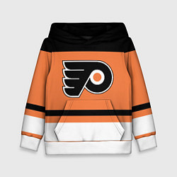 Толстовка-худи детская Philadelphia Flyers, цвет: 3D-белый