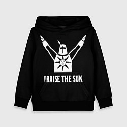 Толстовка-худи детская Dark souls praise the sun knight Heida, цвет: 3D-черный