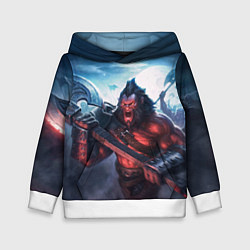Толстовка-худи детская Axe, цвет: 3D-белый