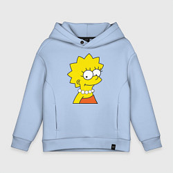 Детское худи оверсайз Lisa Simpson