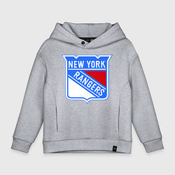 Детское худи оверсайз New York Rangers
