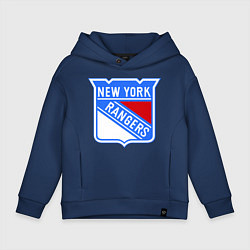 Детское худи оверсайз New York Rangers