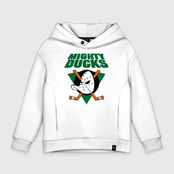 Детское худи оверсайз Anaheim Mighty Ducks