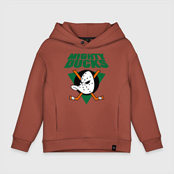 Детское худи оверсайз Anaheim Mighty Ducks