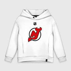 Толстовка оверсайз детская New Jersey Devils: Kovalchuk 17, цвет: белый