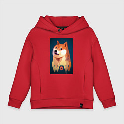 Детское худи оверсайз Wow Doge