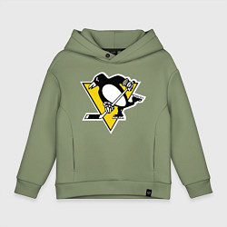 Детское худи оверсайз Pittsburgh Penguins