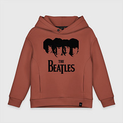 Детское худи оверсайз The Beatles: Faces