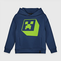 Детское худи оверсайз Green Creeper