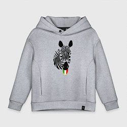 Детское худи оверсайз Juventus Zebra