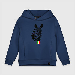 Детское худи оверсайз Juventus Zebra