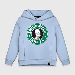 Детское худи оверсайз Springfield Coffee