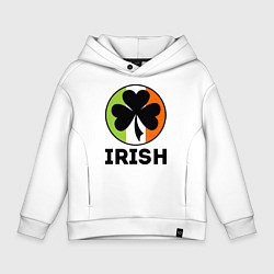 Детское худи оверсайз Irish - цвет флага