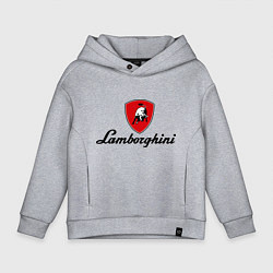 Детское худи оверсайз Logo lamborghini
