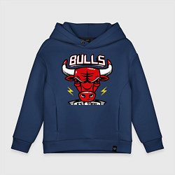 Детское худи оверсайз Chicago Bulls est. 1966