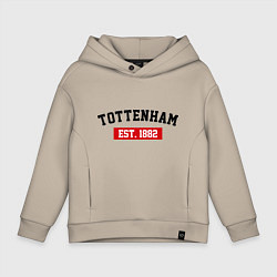 Детское худи оверсайз FC Tottenham Est. 1882