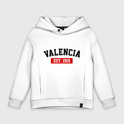 Детское худи оверсайз FC Valencia Est. 1919