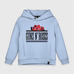 Детское худи оверсайз Guns n Roses: rose